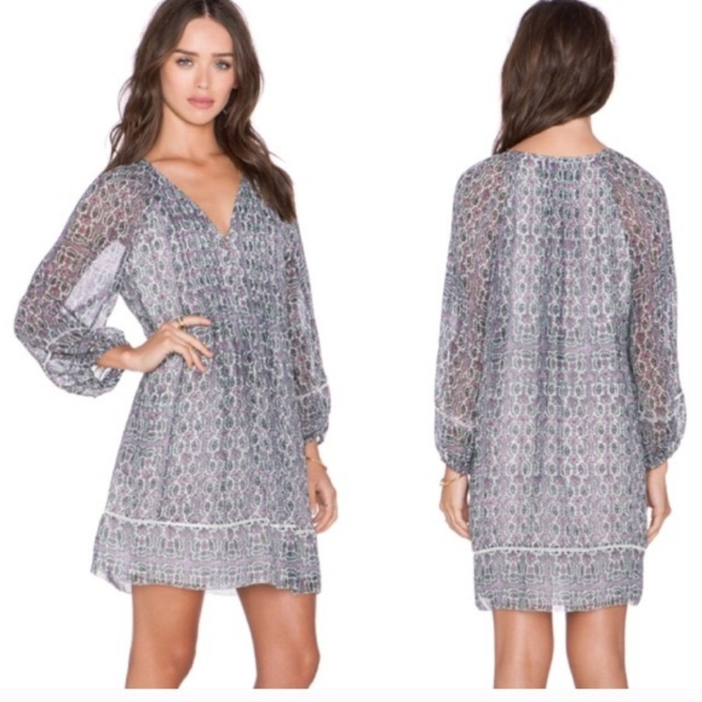 Joie Silk Printed Sevigny Dress NWT M